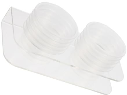 UKCOCO 1satz Transparente Futterschalen Für Reptilien Teiliges Mit Wiederverwendbaren Behältern Für Wasser Und Futter Für Terrarien Geckos Schlangen Und Schildkröten Praktische Und