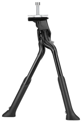 predolo Cavalletto a Doppia Gamba per Bicicletta, Supporto per Bicicletta a Due Gambe per Bici da Strada, Supporto per Gamba per Bicicletta