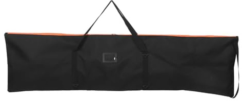 TOPBATHY Bolsa para Snowboard Negra, Portaesquís Individual 167 X 41 X 0,76 Cm, Almacenamiento y Transporte Ergonómico para Viajes y Deportes de Invierno
