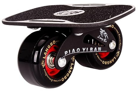 VANZACK Skateboard rutschbrett Skimboard Slide Board gleitbrett rutschteller skatebord schiebebrett skatehelm skimmerplatte ruettelplatte Pendlerroller Driftbrett Fahrradkettenspanner