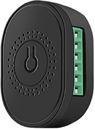 Faeymth Mini WiFi Smart Home Dimming Switch Tuya APP Voice Timing Interruttore di Regolazione Della Luminosità Nero