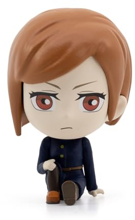 YuMe Jujutsu Kaisen Bobble Head - Nobara Kugisaki 2.5 Mini Figure Collectable in Hero Window Box | Officially Licensed Manga Merchandise | Toy Gift for Kids, Adults & Fans | Get All 8 Figures