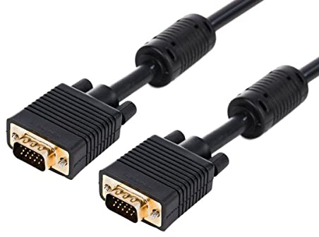 Monoprice 6ft SVGA Super VGA M/M Monitor Cable w/ ferrites (Gold Plated)
