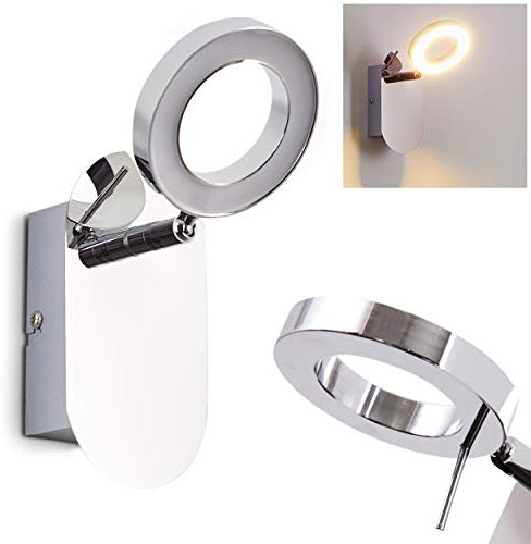 LED Lampada da parete applique spot design moderno anello 1x5W