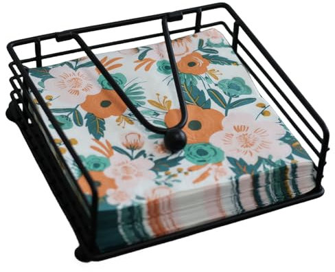 Midatul Flacher, quadratischer Serviettenhalter mit Hebelarm für Küchen- und Restaurantpartys