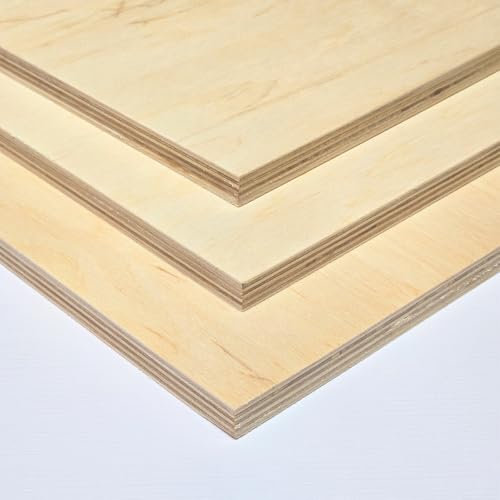 AtHaus® Placas de Contrachapado 12  mm | Tableros Multiplex | Placas de Madera | Cortes Disponibles: 120x10 cm