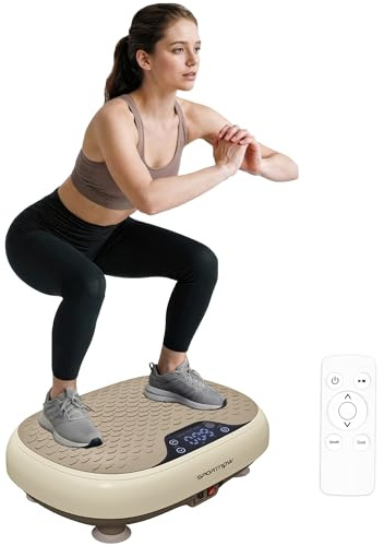 SPORTNOW Plataforma Vibratoria, Plataforma Vibración Muscular 150W