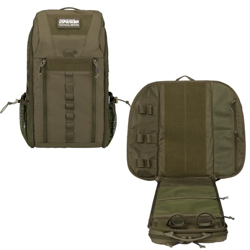 EXCELLENT ELITE SPANKER Medical Backpack Tactical Knapsack Outdoor Rucksack Camping Survival First Aid Backpack(Ranger Green)