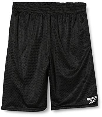 Reebok Big Poly DBL Mesh Short pour Fille L Noir