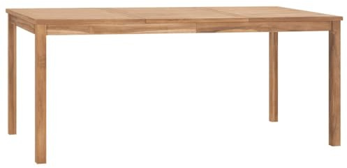vidaXL Mesa de Comedor para Jardín Patio Terraza Balcón Muebles Mobiliario Soporte Exterior Cocina Duradera Estable 180x90x77 cm