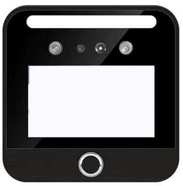 Timbratrice, Scanner for impronte digitali con riconoscimento facciale biometrico del personale, macchina for la rilevazione e presenze dei dipendenti, registratore di presenze,Macchina per Carte