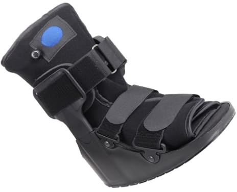 BEBEMOKO Foot Stabilizer Walking Boot with Inflatable Ankle Brace Air Cam Walker Medical Foot Support Shoe and Sprain Rehabilitation Low-cut Achilles Tendon Adult and Use