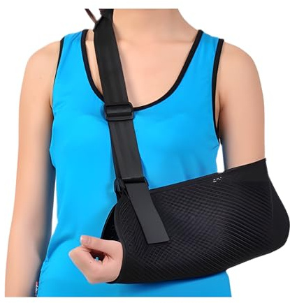 SHENYI Arm Sling for Shoulder Injury Adjustable Arm Support Strap for Broken Wrist Elbow Dislocated Shoulder Support Brace for Broken Wrist Shoulder Immobilizer for Left and Right