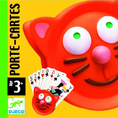 Djeco 144-016 DJ05997 05997 Kartenhalter für Kinder Einfaches Halten von Karten, Multicolour, 3 jahre+