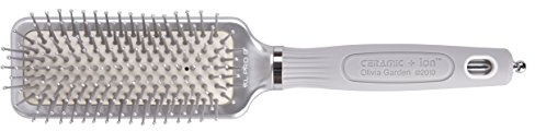 Olivia Garden Haar-Rundbürste Ceramic + Ion XL Pro, Pneumatikbürste, 9-reihig
