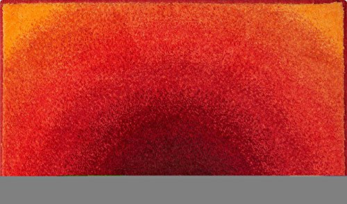 Grund Badteppich 100% Polyacryl, ultra soft, rutschfest, ÖKO-TEX-zertifiziert, 5 Jahre Garantie, SUNSHINE, Badematte 70x120 cm, orange