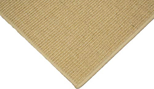 Teppich Janning Sisalteppich umkettelt Natur 100% Sisal gekettelt - Verschiedene Größen (90 x 160 cm)
