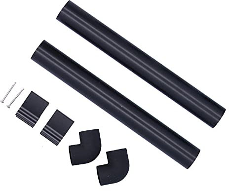 OUKENS Regenwasser-Fallrohr, 32 Mm Aluminium Gewächshaus-Regenwasserrinne Wassertonne-Fallrohr-Dachrinnen-Kits Gewächshauszubehör Fallrohrzubehör