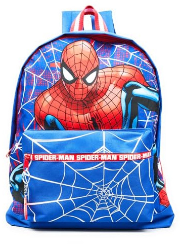 Spiderman Backpack for Kid's Roxy Dynamic, Red & Blue, Pack of 1
