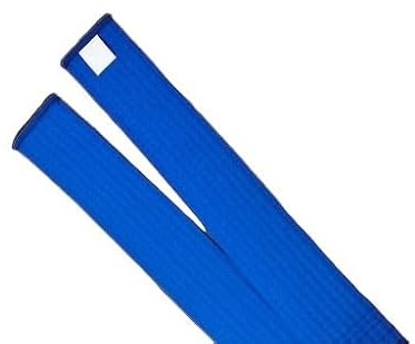 Pandiui23 Professionell Taekwondo Karate Judo dubbel wrap kampsport rand bälte sportbälte (1, blå, 1,8 M)