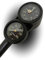 Sunline Military 3er Konsole Finimeter Tiefenmesser Console Depth Pressure Gauge