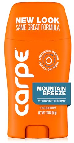 Carpe NextGen Underarm Antitranspirante y desodorante Mountain Breeze Scent