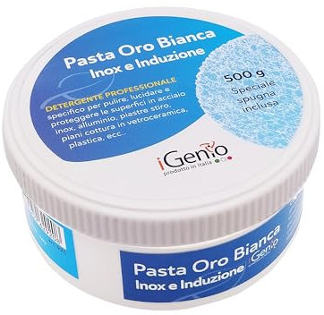 Detergente pasta oro bianca inox e induzione, art.920 - iGenio