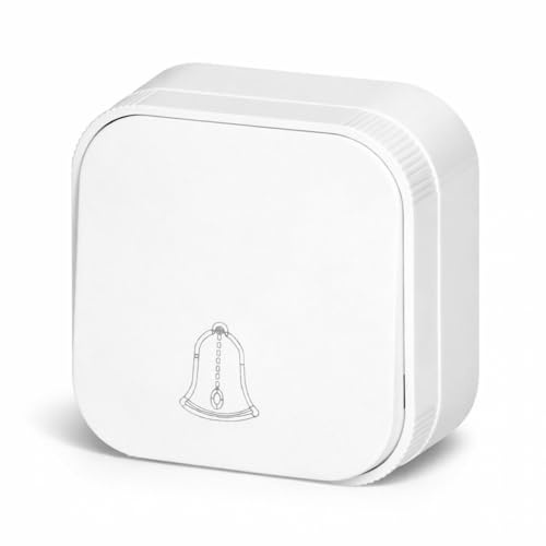 Pulsante campanello, serie RT1, bianco