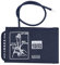 Manguito Monitor de Presión Arterial Extra Grande 22-52 cm, Compatible con la Mayoría de los Monitores de Presión Arterial, Brazalete Tensiometro Extra Grande para Brazo Grande (A)