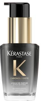 Kérastase Chronologiste L'Huile de Parfum - Olio profumato antistatico per tutti i tipi di capelli, nutriente e rinforzante, con protezione dal calore e profumo intenso, flacone da 30 ml