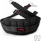 FourRoar Cinturón para Sentadillas Acolchado Ajustable Talla Unica Aguanta 300Kg | Cinturon Lumbar con Mosquetón y Hebilla Metálica | Cinturon Lastre Dominadas y Fondos