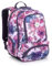 SURI Schulrucksack ab der 5. Klasse (ca. 145 cm), ergonomisch mit Aluminiumverstärkung, wasserabweisend & leicht, mit reflektierenden Elementen, 27 L Schulranzen mit Brustgurt & Laptopfach (Blumen)