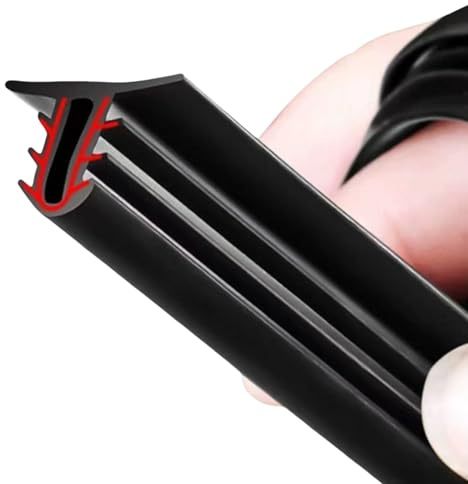 Strisce adesive per auto, cruscotto, isolamento acustico, in gomma, a prova di perdite, 1,6 m/2 m, per auto, cruscotto, parabrezza