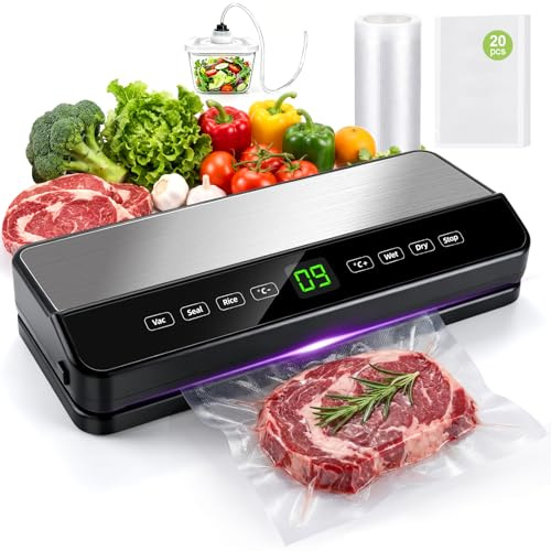 Maquina vacio alimentos, Automática Envasadora al Vacio Secos y Húmedos