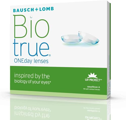 Biotrue ONEday BAUSCH + LOMB lentillas diarias esféricas, 90 unidades / 8.6 BC / 14.20 DIA / +01,50 (Positivo)
