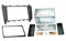 CARAV 40-181* DIN Autoradio Radioblende Set für Mercedes C-klasse (W203) 2004-2007; CLC (CL203) 2008-2011; CLK-klasse (W209) 2005-2009; G-klasse (W463) 2006-2012 mit Metallrahmen