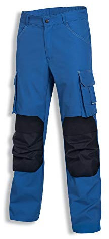 Uvex 8928 Arbeitshose - Bundhose m. Kniepolster-Taschen - Blau - Gr 110
