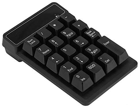 Tastierino numerico Bluetooth, tastierino numerico Impermeabile a 19 Tasti Wireless Tastierino numerico con Distanza di Trasmissione di 10m e 10 Milioni di per Tablet Portatile