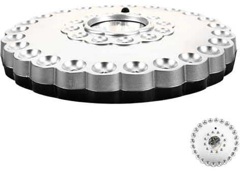 jojofuny 3piezas Lámpara Led De Camping Exterior Luces Brillantes Iluminación Para Sombrillas De Patio Luz De Poste De Paraguas Para Acampar y Senderismo Sin Baterías Plateada