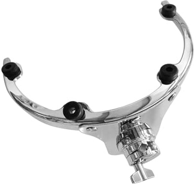 F Fityle Tom Drum Percussion Mount, Drum Suspension System Tom Mount, Tom Drum Suspension Rim Mount Bracket for Instrument Accessories, 12inch