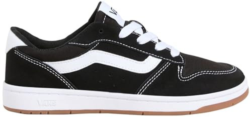 Vans Damen Ryland Ls Sneaker, Suede/Canvas Black/White, 41 EU