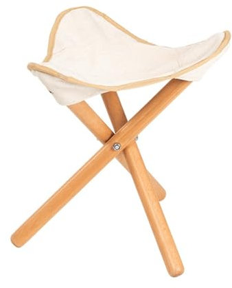 VKEID Sgabello Pieghevole a Tre Gambe Sgabello pieghevole da campeggio, sgabello pieghevole a tre gambe, sedia da pesca, sedia da giardino, sgabello piccolo da campeggio