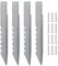 4pcs Fence Post Anchor Ground Spike Wooden Post Anchor Ground Spike Swing Fixings,Galvanized,Windproof, Rainproof,Swing Ground Anchor for Kids Swing Wooden Playhouse (420mm)