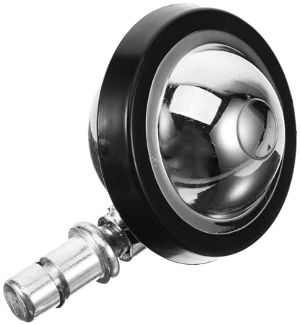 Homoyoyo 2-inch Alloy Caster Wheels for Office Chairs Smooth Swivel Chair Wheels Replacement Universal Floor-friendly Hair Stylist Salon Casters