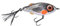 Spro Iris Flash Jerk 9,5cm Jerkbait Angeln Köder für Zander Hecht Raubfisch, Farbe:Roach