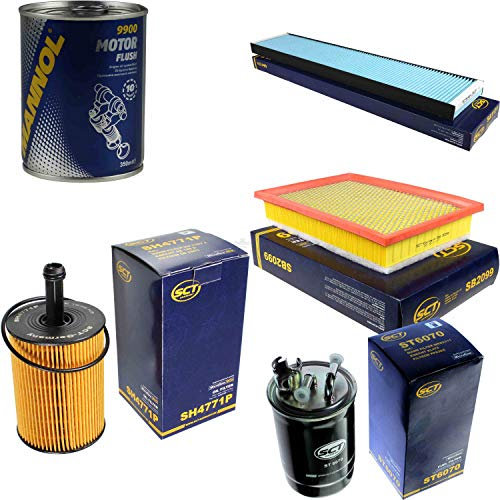 SCT 11586631 Kit d'inspection avec filtre et rinçage moteur