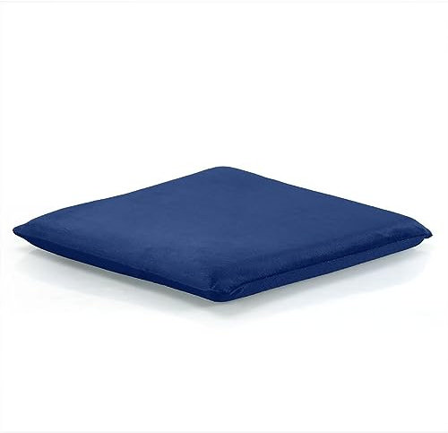 Augld Square Memory Foam Chair Cushion 18x18 in Navy