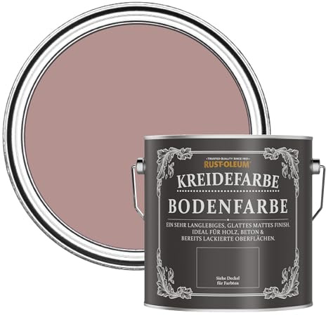 Rust-Oleum Pink Scratch Proof Floor Paint in Matt Finish - Heartfelt 2.5L