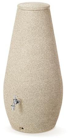 FLORANTIA Regentonne Goccia 200 Liter Sandstein