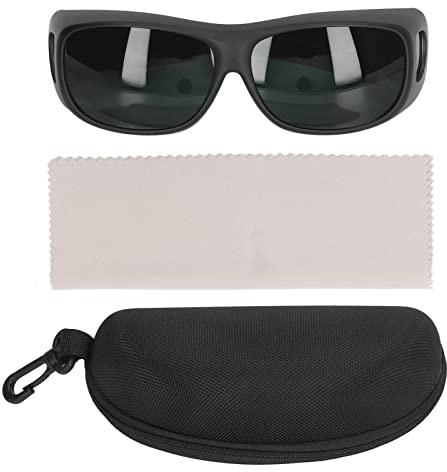Gafas De Soldadura Profesionales Compactas Con Lentes Templados De Nylon Para Pc Protección Ocular Antiarañazos Ideal Para Soldadura Por Y Electrodos Ligero Y Portátil Ir3 0 Dark Green IR5 0